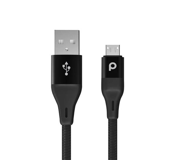 کابل شارژر و تبدیل USB به Micro USB پرودو مدل PD-AMBR12 طول ۱٫۲ متر